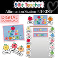 Load image into Gallery viewer, Printable Retro Affirmation Station | 90s Teacher