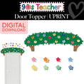 Load image into Gallery viewer, Printable Retro Apples Door Topper | 90s Teacher