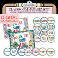 Load image into Gallery viewer, Printable Editable Substitute Teacher Bin and Forms | 90s Teacher
