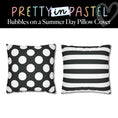 Load image into Gallery viewer, Bubbles on a Summer Day Classroom Pillow Cover