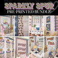 Load image into Gallery viewer, Sparkly Spur Pre-Printed Classroom Decor Bundle