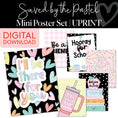 Load image into Gallery viewer, Saved By The Pastel Mini Poster Set UPRINT