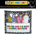 Load image into Gallery viewer, Books Are The Best School Supplies Classroom Wall Tapestry