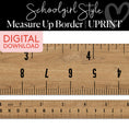 Load image into Gallery viewer, Printable Cozy Measure Up Border | Stars Hollow Schoolhouse