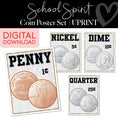 Load image into Gallery viewer, School Spirit Coin Poster Set UPRINT