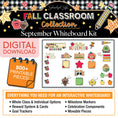 Load image into Gallery viewer, Printable Fall September Whiteboard Kit | 90s Teacher