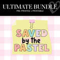 Load image into Gallery viewer, Saved By The Pastel Ultimate Pre-Printed and Printable Classroom Decor Bundle