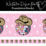 Western Disco Party | Bulletin Board Borders | Schoolgirl Style