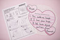 Load image into Gallery viewer, Printable February A Valentine For You Craftivity