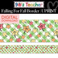 Load image into Gallery viewer, Printable Retro Falling for Fall Border | 90s Teacher