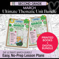 Load image into Gallery viewer, Ultimate Second Grade March Thematic Unit Bundle