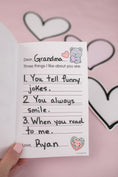 Load image into Gallery viewer, Printable February 3 Things I Like About You Card Writing Craftivity