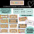 Load image into Gallery viewer, Ultimate Canva Banner Bundle