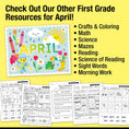 Load image into Gallery viewer, Printable April The Earth in Bloom Craftivity and Read Aloud Mini Lesson