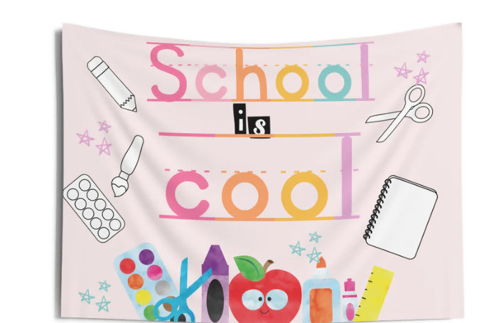 School Is Cool Tapestry 60"x 50"