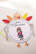 Load image into Gallery viewer, Printable Thankful Table Craftivity