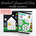 Load image into Gallery viewer, Printable Preschool Shapes and Colors Printable Activity Book