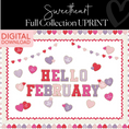 Load image into Gallery viewer, Valentine's Day Bulletin Board Set | Classroom Decor | Door Decor | Sweetheart Collection | UPRINT | Schoolgirl Style