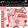 Load image into Gallery viewer, In My Valentine Era Student Work Display | Valentine's Day Classroom Decor UPRINT | Schoolgirl Style