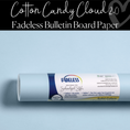 Load image into Gallery viewer, 'Cotton Candy Cloud' Pastel Blue Bulletin Board Paper | Schoolgirl Style x Fadeless®