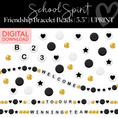Load image into Gallery viewer, Friendship Beads | Inspirational Classroom Headline | School Spirit | Printable Classroom Decor | Schoolgirl Style