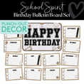 Load image into Gallery viewer, Birthday | Bulletin Board Set | School Spirit | Schoolgirl Style