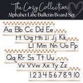 Load image into Gallery viewer, The Cozy Collection Alphabet Line Bulletin Board Set