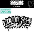 Load image into Gallery viewer, Classic Black and White Striped Bow Cutouts | Simply Sweet