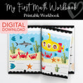 Load image into Gallery viewer, Printable My First Math Workbook