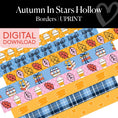 Load image into Gallery viewer, Autumn In Stars Hollow | Printable Borders