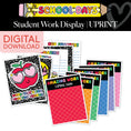 Load image into Gallery viewer, Printable Bright Rainbow Student Work Display | School Days