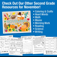 Load image into Gallery viewer, Printable Second Grade November Daily Science of Reading