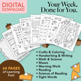 Load image into Gallery viewer, Printable First Grade November Week 4 Resources