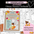 Load image into Gallery viewer, Ultimate Kindergarten November Thematic Unit Bundle