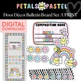 Load image into Gallery viewer, Petals and Pastel | Door Decor Bulletin Board Set