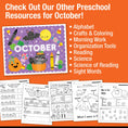 Load image into Gallery viewer, Printable Kindergarten October Scissor Skills Worksheets