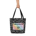 Load image into Gallery viewer, Teacher Tote | Pastel Composition Notebook