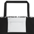 Load image into Gallery viewer, Composition Notebook Teacher Tote | black and white