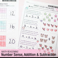 Load image into Gallery viewer, Printable Kindergarten February Daily Math