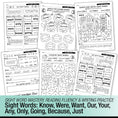 Load image into Gallery viewer, Printable First Grade May Daily Sight Words