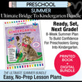Load image into Gallery viewer, Ultimate Bridge To Kindergarten Pre-Printed And Digital Summer Workbook