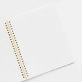 Load image into Gallery viewer, Spiral Notebook | Cream & Black Scatter Dot | Stationery | Style House Design Studio