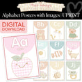Load image into Gallery viewer, Printable Calming Alphabet Posters with Images | Miss Honey's Cottage Classroom