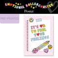 Load image into Gallery viewer, It's Ok To Feel Rainbow Pastel Classroom Poster