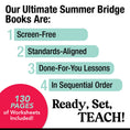 Load image into Gallery viewer, Ultimate Bridge To Second Grade Pre-Printed And Digital Summer Workbook
