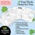 Load image into Gallery viewer, Printable Preschool March Week 2 Resources