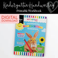 Load image into Gallery viewer, Printable Kindergarten Handwriting Printable Workbook