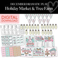 Load image into Gallery viewer, Printable December Dramatic Play Holiday Market and Tree Farm