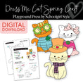 Load image into Gallery viewer, Dress Me Cat Spring Craft