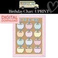 Load image into Gallery viewer, Printable Birthday Chart | A Year In Pastel